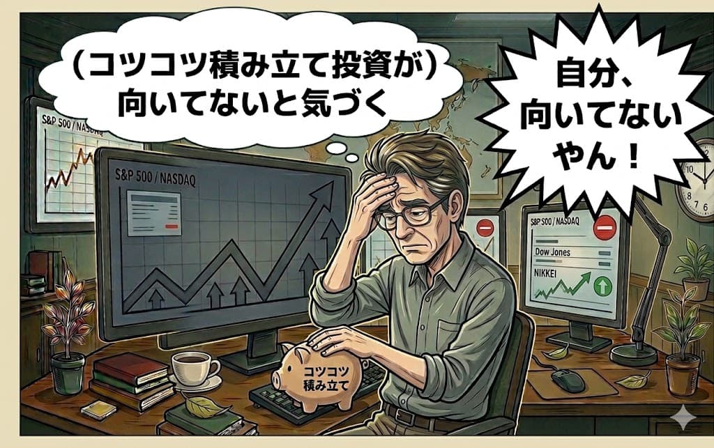 積み立て向いてない