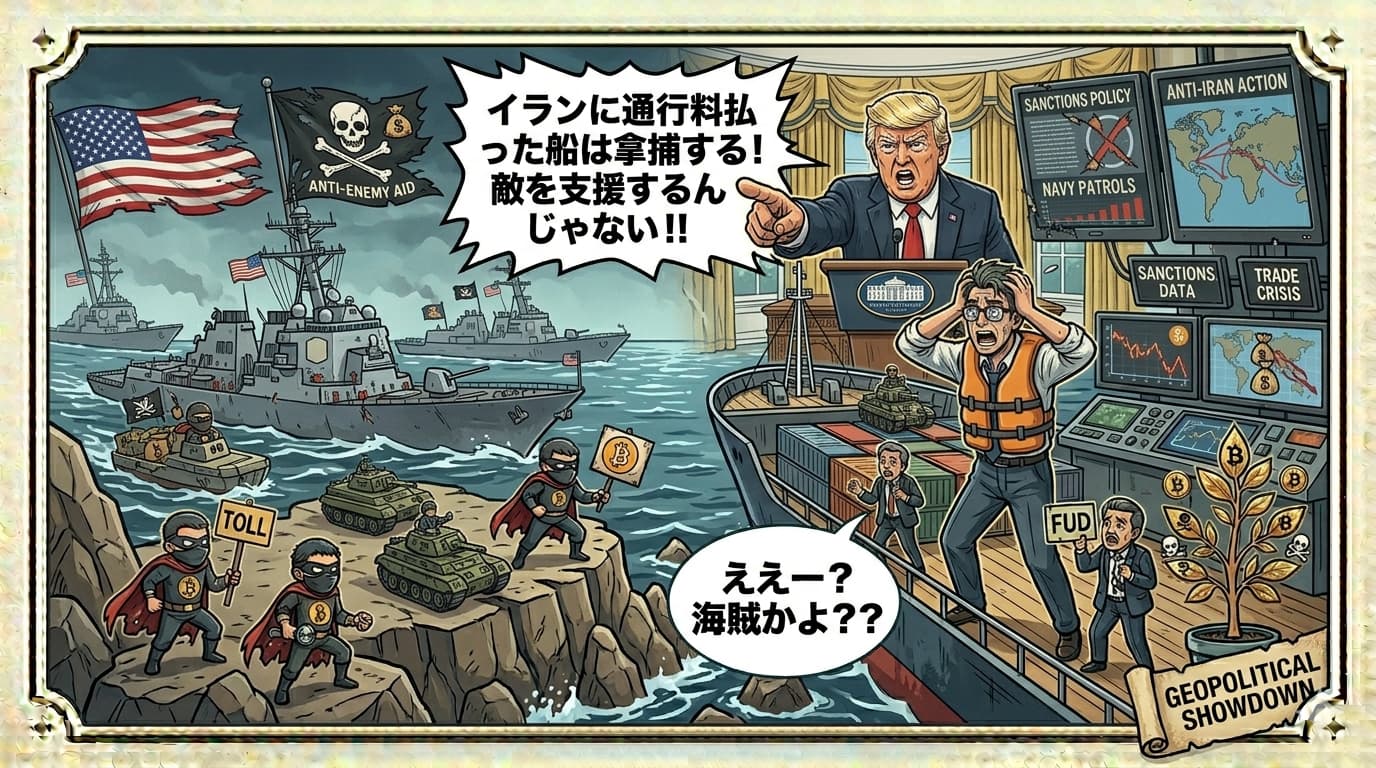 イランを支援するんじゃない!